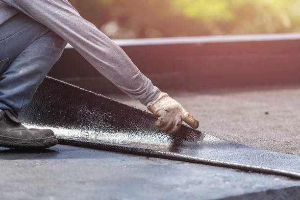Professional Basement Waterproofing technician working in Westfield, NJ
